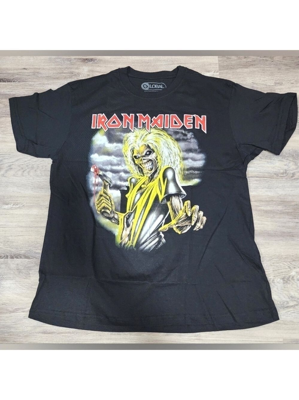 Iron Maiden Killers Black Tee 2XL - New Without Tags